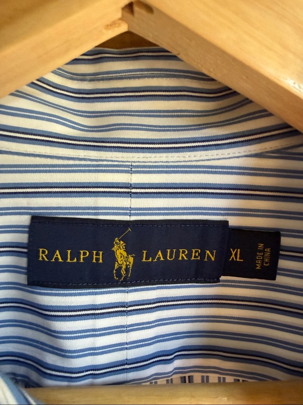 Polo Ralph Lauren Striped Button Down Shirt Size XL